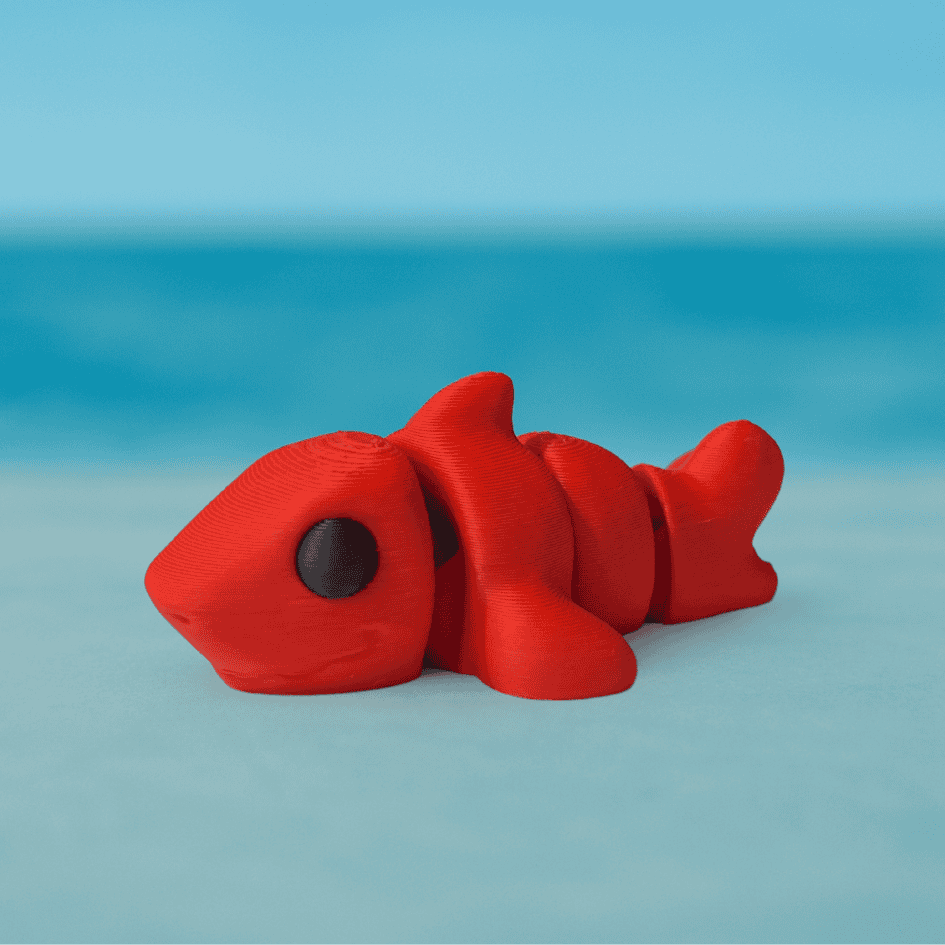 Baby Megalodon - Rojo